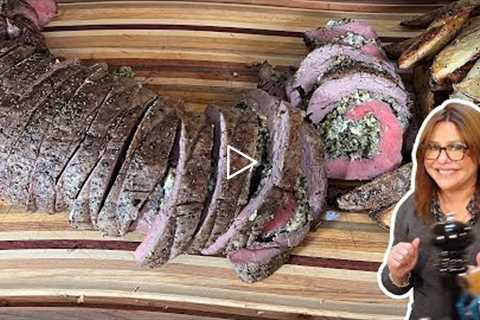 How to Make Stuffed Beef Tenderloin with Blue Cheese | Rachael Ray