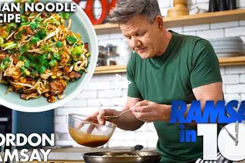 Gordon Ramsay Makes Asian Inspired Street Food Noodles