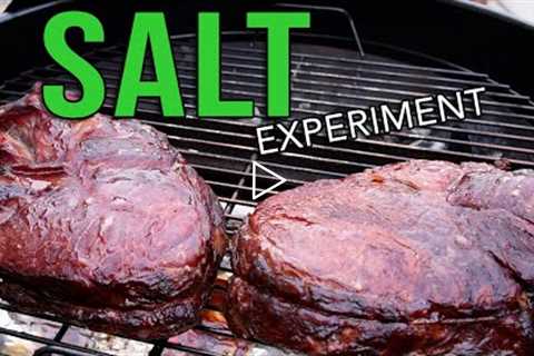 Experiment: When Should You Salt Your Meat for BBQ?