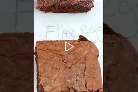 How Different Egg Substitutes Affect Brownies