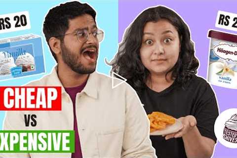 Cheap vs Expensive Food Challenge | Can We Guess? CRAZY Eating Challenge | Tested By Shivesh