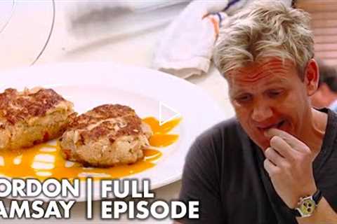 Gordon Ramsay Served Crab Cakes With Plastic | Kitchen Nightmares FULL EPISODE
