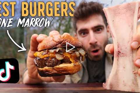 Testing the Most Insane Burgers on Tik Tok