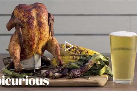 How to Make Beer-Can Chicken