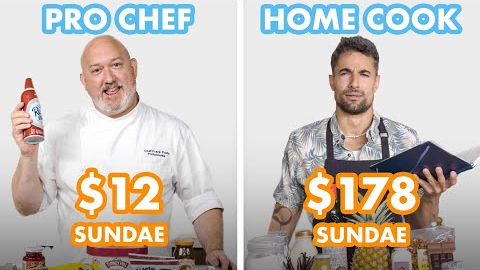 $178 vs $12 Sundae: Pro Chef & Home Cook Swap Ingredients | Epicurious