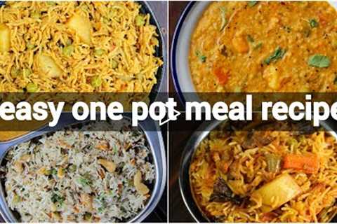 4 one pot meal indian recipes | healthy instant recipes | quick indian recipes | one pot recipes