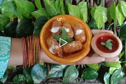 Miniature chicken roll recipe/Easy Indian snacks/Chicken roll/street food/ miniature cooking