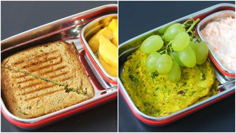 2 Healthy Lunchbox Recipes - Tiffin Meal Ideas - Moringa Recipes For Weight Loss |  Skinny Recipes