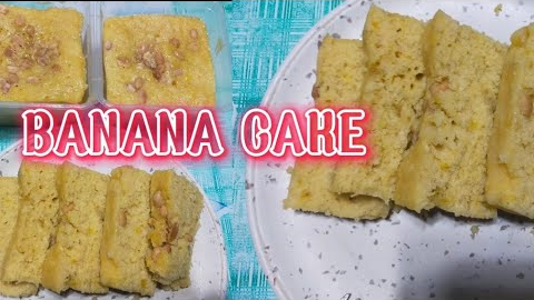 HOW TO BAKE BANANA CAKE IN MICROWAVE OVEN#bananacake#microwave oven