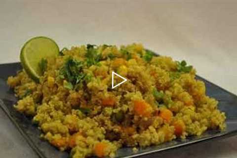 Quinoa Pulao Indian Recipe | Show Me The Curry