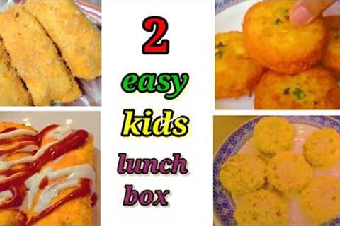 Snacks recipe | 2 easy Kids lunch box ideas | Easy to make bread recipes | by Dua e jannat kitchen