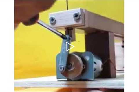 make SCROLL SAW machine