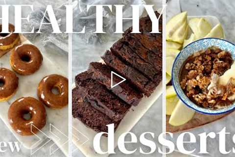 Healthy Dessert Recipes: easy at home, gluten free recipes