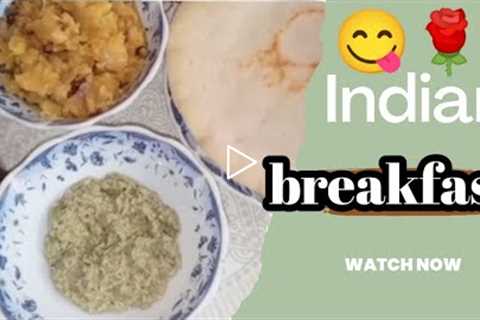 Indian Famous Early Morning Breakfast | Indian Street Food | Indian breakfast Nishat easy cooking
