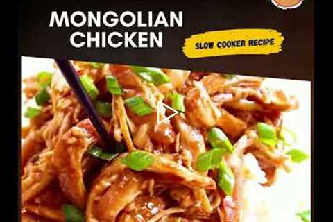 Delicious Crock Pot Mongolian Chicken| How to Prepare Slow Cooker Mongolian Chicken.