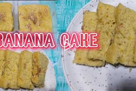 HOW TO BAKE BANANA CAKE IN MICROWAVE OVEN#bananacake#microwave oven