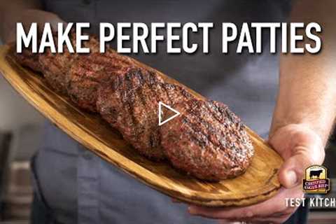 How to Make the Perfect Hamburger Patty