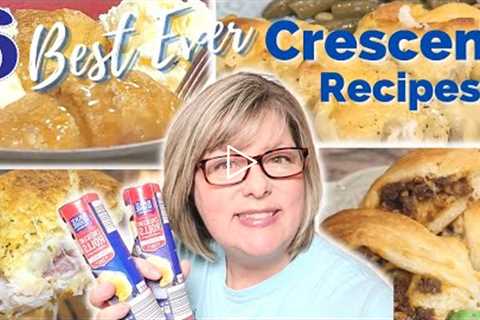 6 BEST Crescent Roll Recipes I’ve EVER Made!!! | Quick Easy Budget Friendly Crescent Roll Recipes