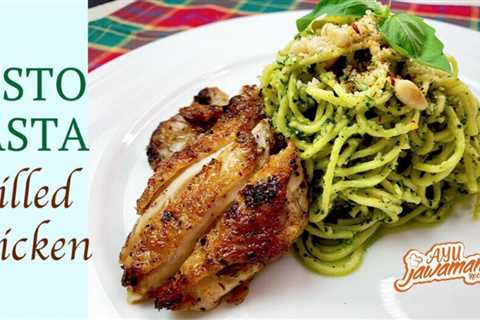 Grilled Pesto Chicken Thighs