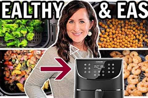 10 HEALTHY Air Fryer Recipes that are EASY AND Yummy!