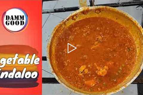 Vegetable Vindaloo | Indian Curry | BIR Curry | Restaurant Style Recipe in 1 Minute