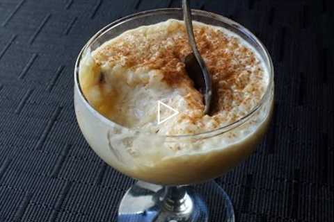 Classic Rice Pudding - Old Fashion Creamy Rice Pudding Recipe - One-Pot Method