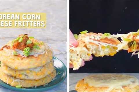 We can’t stop being CORNY! Try these Korean-inspired Corn Cheese Fritters!