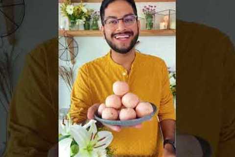 EASY ROSE COCONUT LADDUS FOR DIWALI #shorts