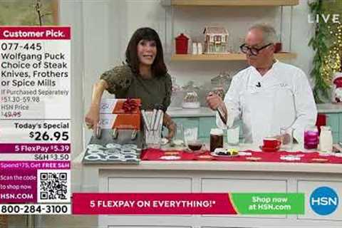 HSN | Chef Wolfgang Puck Holiday Favorites 10.14.2022 - 11 AM