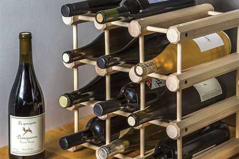 J.K. Adams Ash Wood 24-Bottle Wine Rack