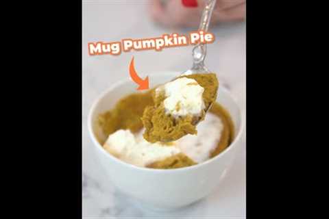 How to Make a Pumpkin Pie in Minutes! #shorts