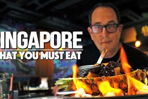 SOME OF THE BEST THINGS MAX & I ATE WHILE TRAVELING THROUGH SINGAPORE! | SAM THE COOKING GUY