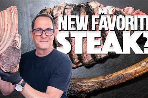 MY NEW FAVORITE STEAK? 45 DAY DRY AGED TOMAHAWK RIBEYE... | SAM THE COOKING GUY