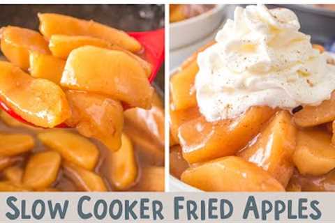 Slow Cooker Cracker Barrel Fried Apples