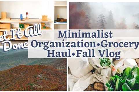Get It All Done | Minimalist Organization | Cozy Fall Vlog