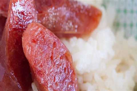 Why is chinese sausage red?