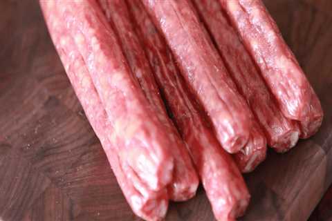 What makes chinese sausages red?