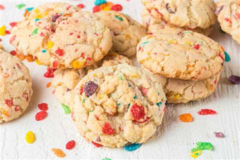 Fruity Pebbles Cookies