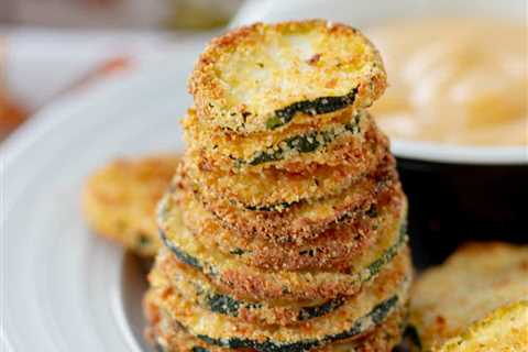 Cornmeal Breaded Zucchini Chips