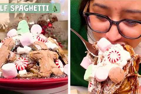 Craving candy in the morning? Buddy the Elf’s Breakfast Spaghetti is perfect for your sweet tooth!
