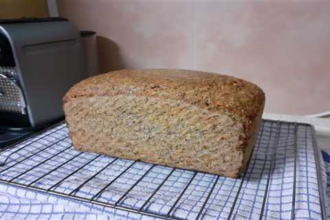 Whole Rolled Oats Sourdough with Chia Seeds