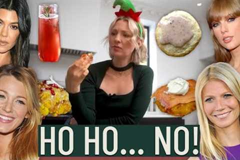 I Tried Celebrities Famous Holiday Recipes (Surprisingly Delicious or Nasty AF?)