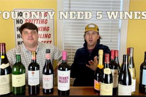 You ONLY Need 5 Wines these Holidays! - ALL Under $20