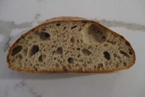 Uneven crumb