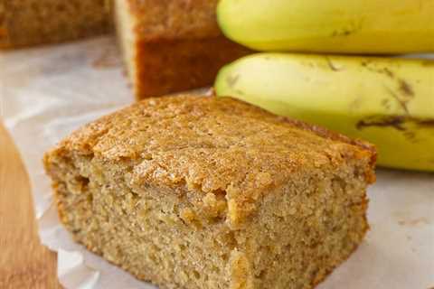 Honey Banana Snack Cake