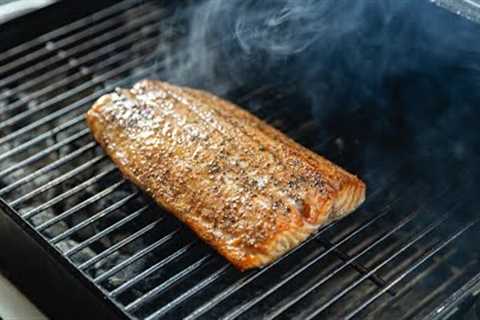 Fish grilling ( weber go anywhere charcoal)