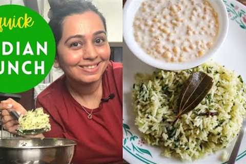 QUICK Indian Lunch (under 20 minutes Indian Recipe) | Cooking vlog