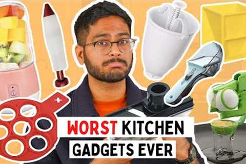 WORST KITCHEN GADGETS I’VE EVER TRIED | ONLINE SHOPPING| AMAZON KITCHEN GADGETS | COMPILATION VIDEO