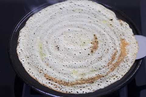 How To Make Bajra Dosa - Crispy Pearl Millet Dosa Recipe - Weight Loss Millet Recipes/Skinny Recipes