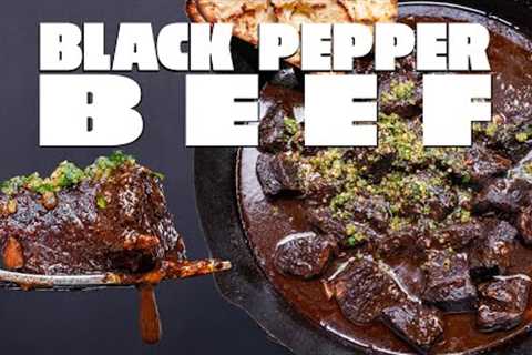 THE BLACK PEPPER BEEF FROM ITALY THAT ABSOLUTELY BLEW OUR MINDS... | SAM THE COOKING GUY